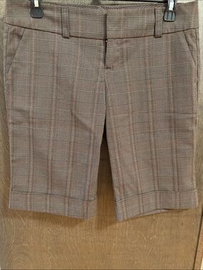 Plaid Bermuda Shorts